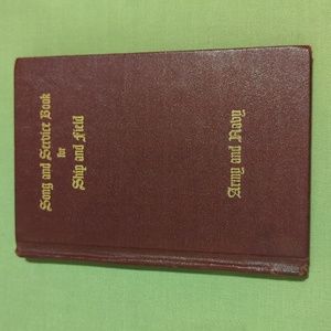 Vintage Army & Navy Song and Service Book for Ship and Field - 1942